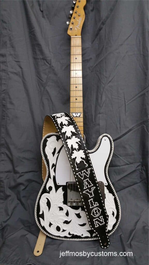 Waylon Jennings Tribute Telecaster and Strap