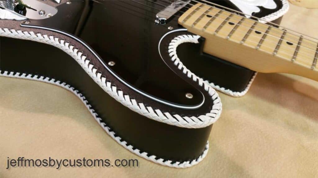 Neck Joint of Waylon Guitar Cover