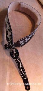 Waylon Jennings Tribute Guitar Strap