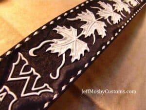 Waylon Jennings Tribute Guitar Strap