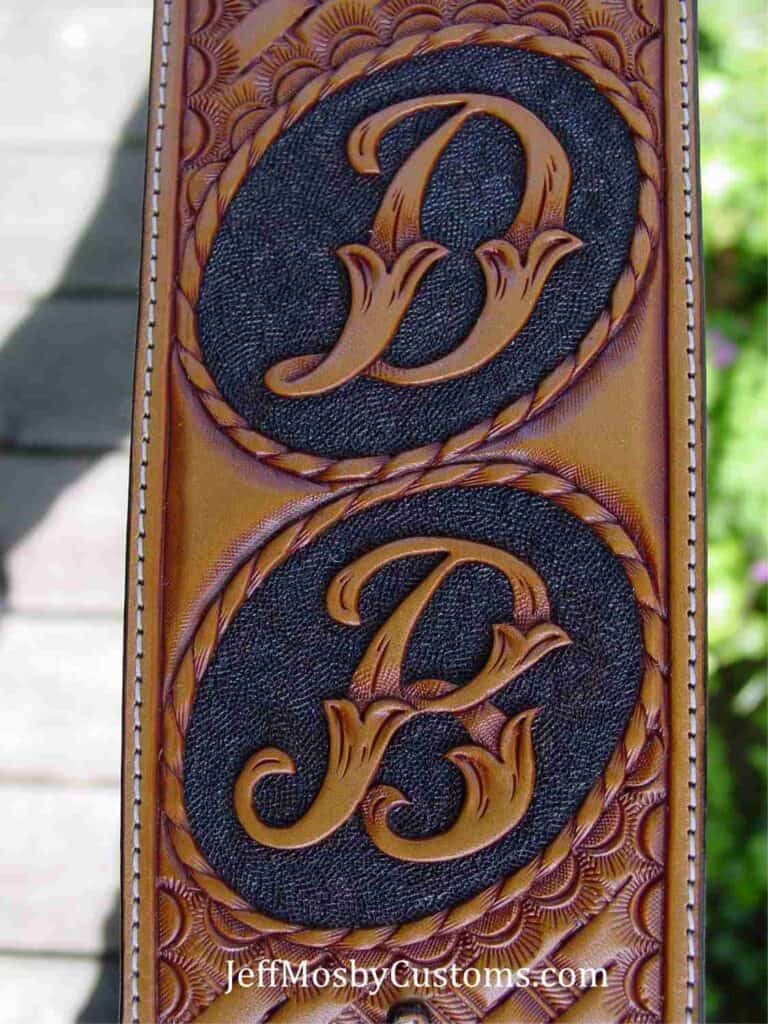 Western Guitar Strap by Jeff Mosby