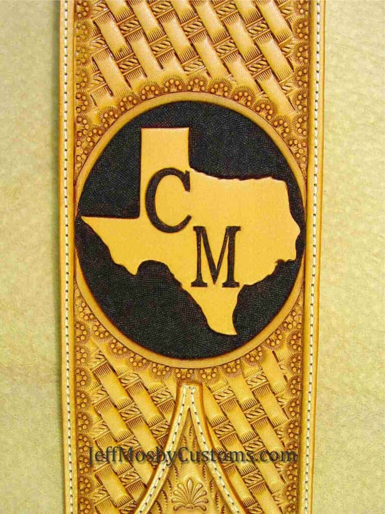 Western Guitar Strap by Jeff Mosby