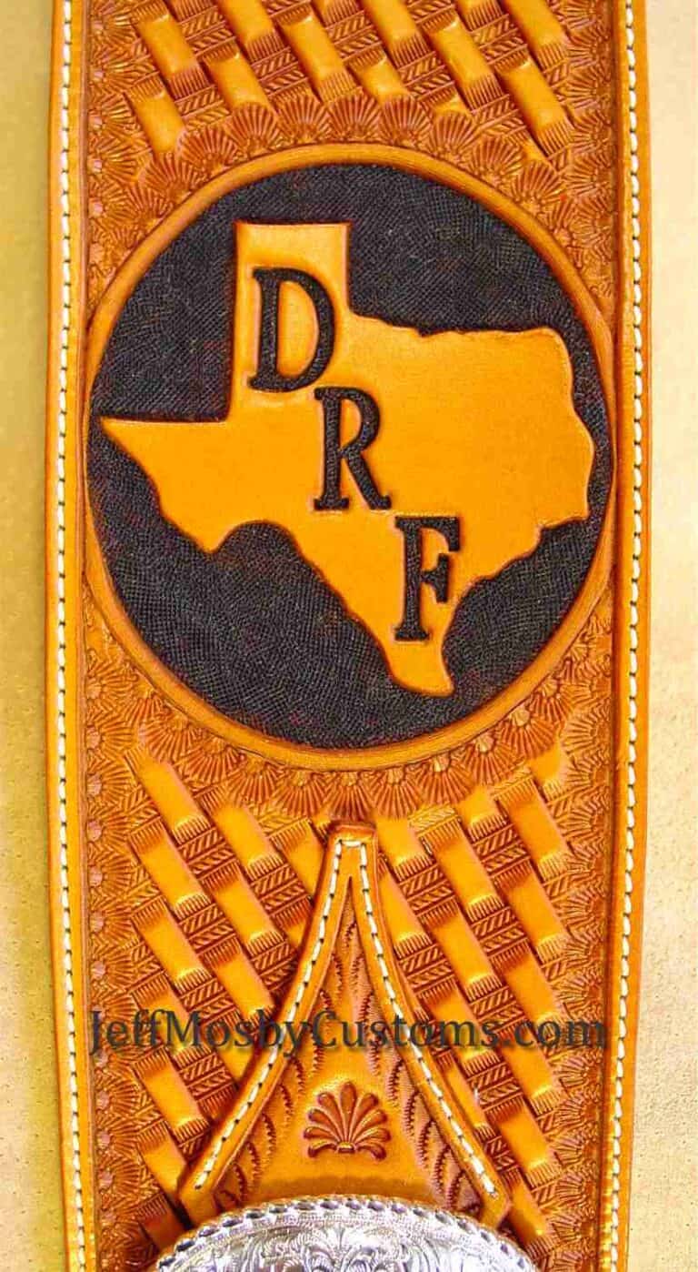 Western Guitar Strap by Jeff Mosby