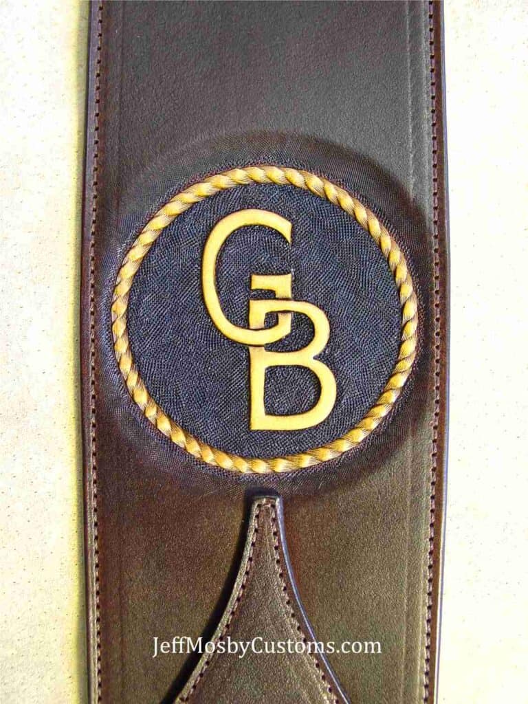 Western Guitar Strap by Jeff Mosby