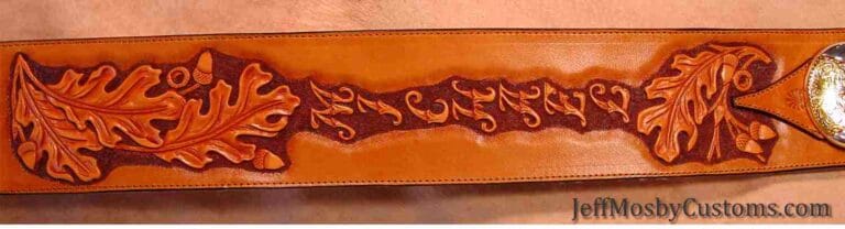 Western Guitar Strap by Jeff Mosby