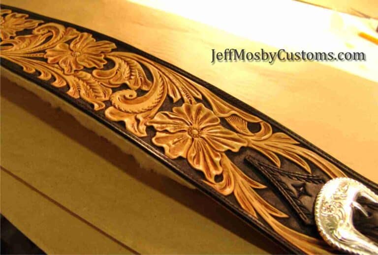 Western Guitar Strap by Jeff Mosby