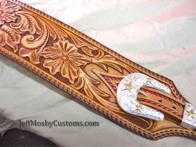 Western Guitar Strap by Jeff Mosby