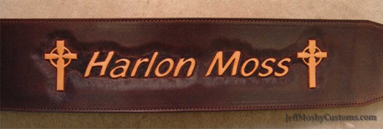 Jeff Mosby Inspirational Guitar Strap